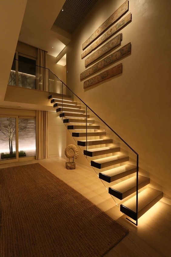 Iluminación LED escalera - Iluminación interior y exterior